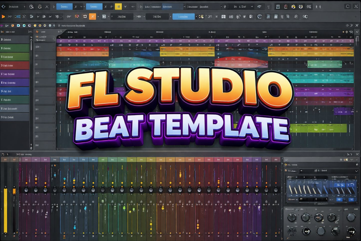 BEAT TEMPLATE I FL STUDIO